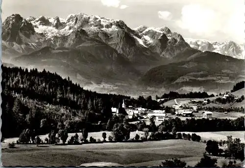 59087 - Salzburg - Werfenweng , gegen den Hochkönig - gelaufen 1970