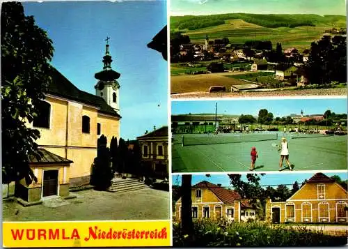 59099 - Niederösterreich - Würmla , Mehrbildkarte - gelaufen