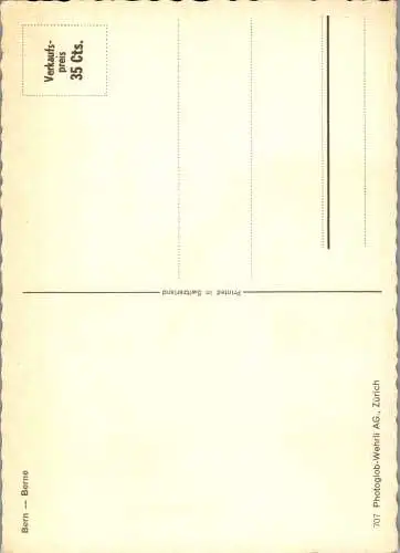 59107 - Schweiz - Bern , Straßenpartie - nicht gelaufen