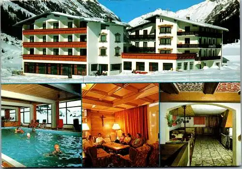 59113 - Tirol - Weißwald , Hotel Berghaus Seppl , Familie Füruter , Pitztal - gelaufen 1989