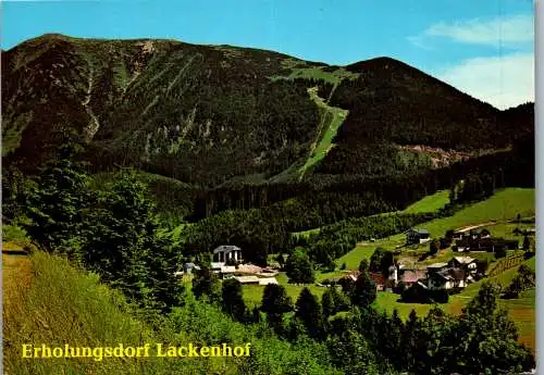 59118 - Niederösterreich - Lackenhof , am Ötscher , Panorama - nicht gelaufen