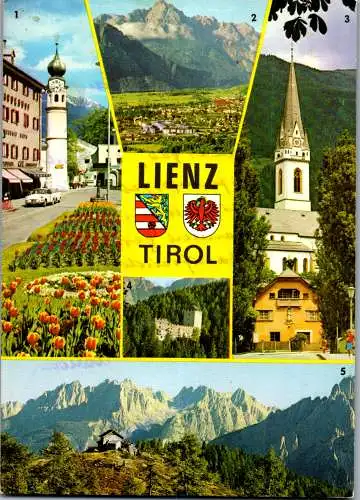 59121 - Tirol - Lienz , Mehrbildkarte - gelaufen