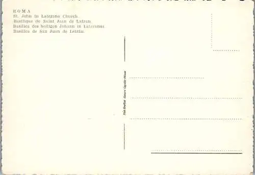 59130 - Italien - Rom , Basilica di S. Giovanni in Laterano - nicht gelaufen