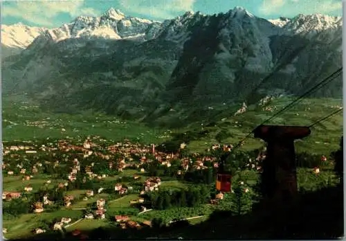 59136 - Italien - Meran , Panorama - gelaufen 1966