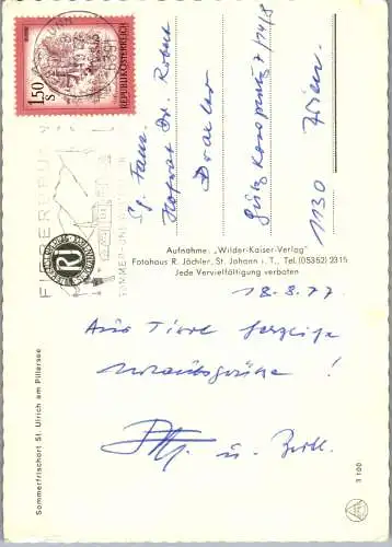 59194 - Tirol - St. Ulrich , am Pillersee , Mehrbildkarte - gelaufen 1977