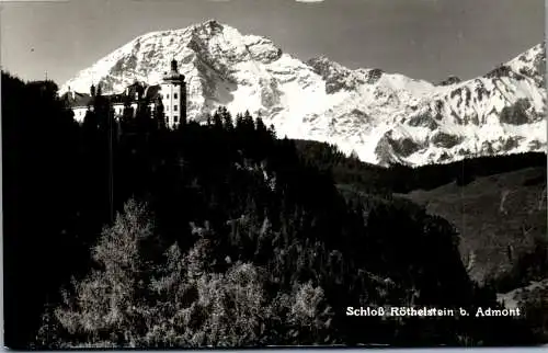 59206 - Steiermark - Admont , Schloß Röthelstein - gelaufen 1967