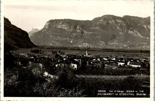 59208 - Italien - Neumarkt , im Etschtal , Val D'Adige , Egna - gelaufen 1955