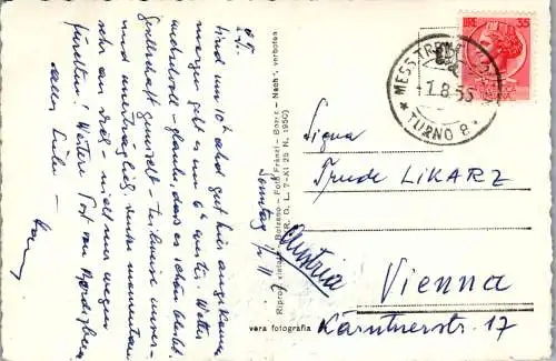 59208 - Italien - Neumarkt , im Etschtal , Val D'Adige , Egna - gelaufen 1955