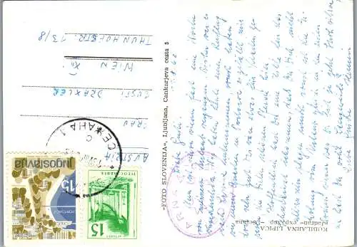 59212 - Slowenien - Sezana , Kobilarna Lipica , Jadran , exp. Inp. Pferde , Horse - gelaufen 1962