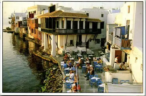 59213 - Griechenland - Mykonos , Ansicht , View - gelaufen