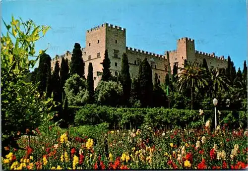 59230 - Griechenland - Rhodos , The Palace of the Knights - gelaufen 1985