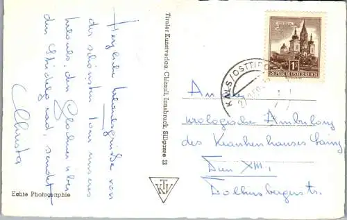 59236 - Kärnten - Großglockner , mit Glocknerwand vom Süden - gelaufen 1959