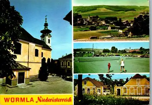 59238 - Niederösterreich - Würmla , Mehrbildkarte - gelaufen 1988