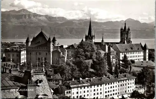 59247 - Schweiz - Lausanne , View - gelaufen