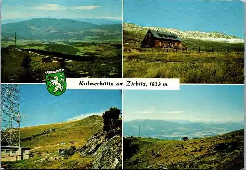 59256 - Steiermark - Neumarkt , Kulmerhütte am Zirbitz - gelaufen 1972