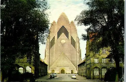 59265 - Dänemark - Kopenhagen , Grundtvig's Church - gelaufen 1975