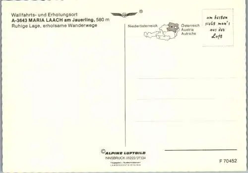 59283 - Niederösterreich - Maria Laach am Jauerling , Panorama - nicht gelaufen