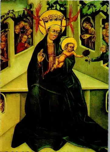 59288 - Kirchen - Maria Laach am Jauerling , Wallfahrtskirche , Gnadenbild , Maria mit den sechs Fingern