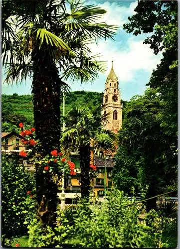 59293 - Italien - Meran , Passeggiata , Kurpromenade - gelaufen 1987