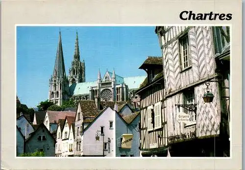 59305 - Frankreich - Chartres , La Cathedrale - gelaufen 1989