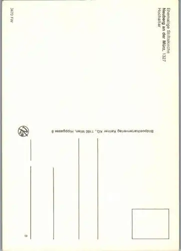 59323 - Kirchen - Neuberg , Hochaltar - nicht gelaufen