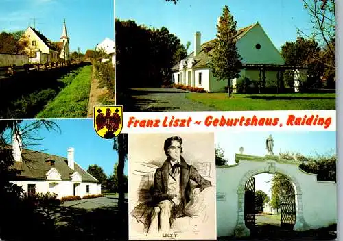 59333 - Burgenland - Raiding , Franz Liszt Geburtshaus - nicht gelaufen