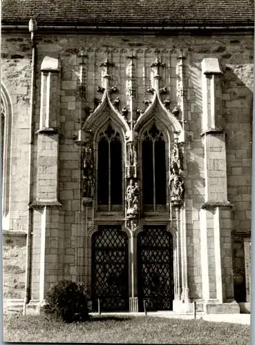 59337 - Oberösterreich - Eferding , Pfarrkirche , Südportal - nicht gelaufen