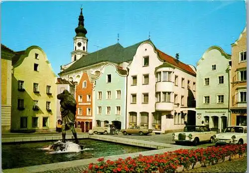 59338 - Oberösterreich - Schärding , Stadtplatz - nicht gelaufen