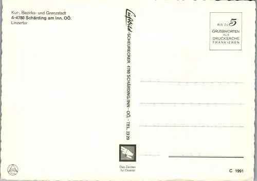 59342 - Oberösterreich - Schärding , Linzertor , VW Käfer , Golf - nicht gelaufen
