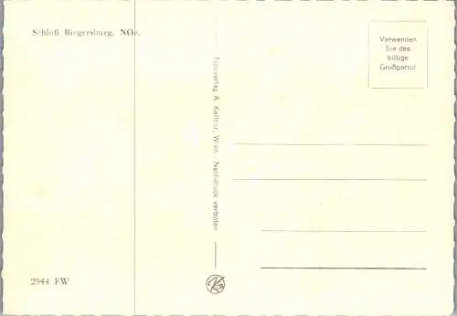 59349 - Niederösterreich - Riegersburg , Schloss Riegersburg - nicht gelaufen