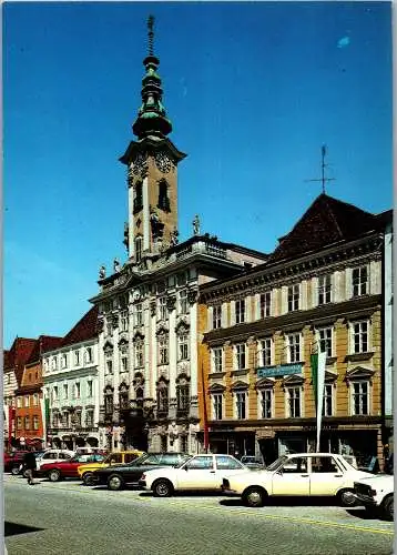 59363 - Oberösterreich - Steyr , an der Enns , Rathaus , Urbodomo - nicht gelaufen