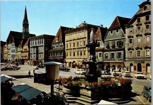 59364 - Oberösterreich - Steyr , Stadtplatz - nicht gelaufen