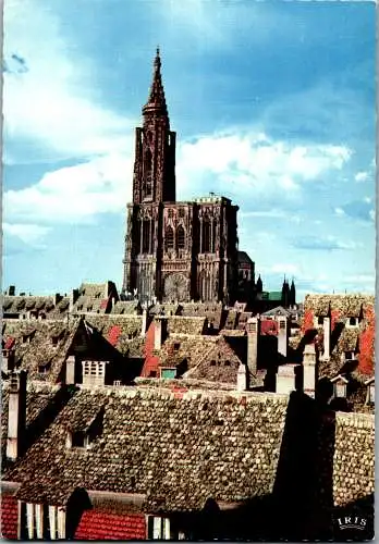 59400 - Frankreich - Strasbourg , La Cathedrale - nicht gelaufen