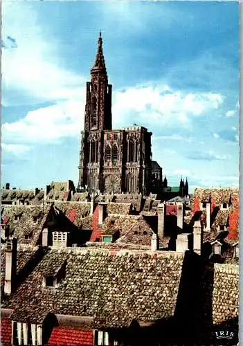 59405 - Frankreich - Strasbourg , La Cathedrale - nicht gelaufen