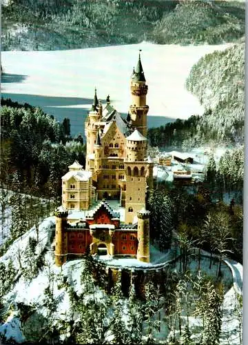 59411 - Deutschland - Neuschwanstein , Schloss von König Ludwig II von Bayern - nicht gelaufen