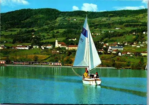 59422 - Steiermark - Stubenberg am See , Subenbergsee , Segelboot - nicht gelaufen