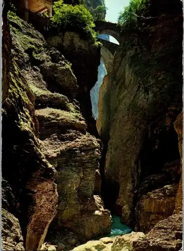 59426 - Schweiz - Thusis , Viamalaschlucht , Gorges de la Viamala , Grisons - gelaufen