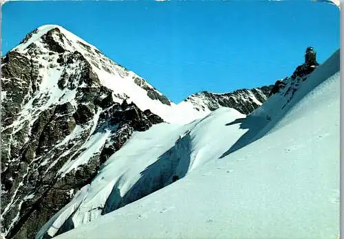 59432 - Schweiz - Jungfraujoch , Sphinx Pavillon , Mönch - gelaufen 1977