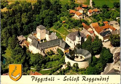 59443 - Niederösterreich - Pöggstall , Schloß Roggendorf - gelaufen 1981