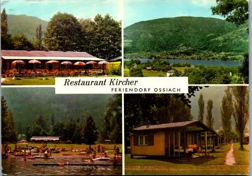 59454 - Kärnten - Ossiach , Restaurant Kircher , Feriendorf Altossiach - gelaufen 1974