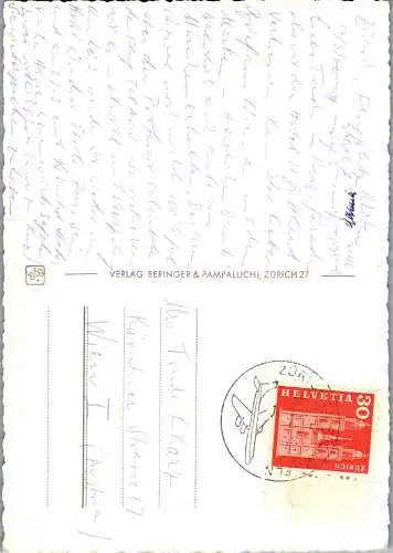 59458 - Schweiz - Sils , Silsersee , Piz la Margna  - gelaufen 1962