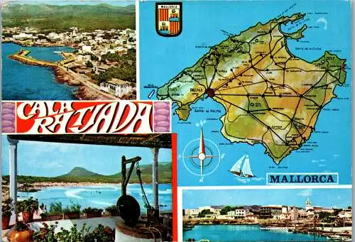 59466 - Spanien - Mallorca , Cala Ratjada - gelaufen 1975