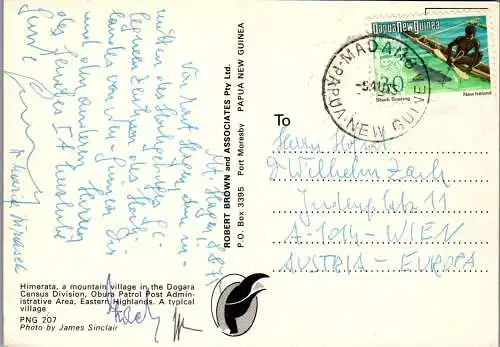 59468 - Ozeanien - Papua Neuguinea , Himerata - gelaufen 1975