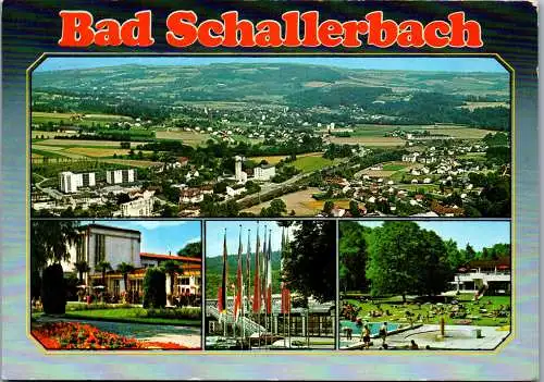 59480 - Oberösterreich - Bad Schallerbach , Mehrbildkarte - gelaufen