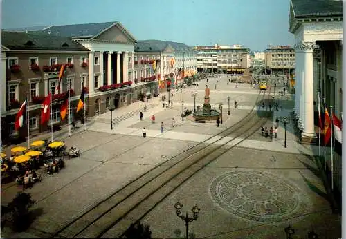 59492 - Deutschland - Karlsruhe , Marktplatz - nicht gelaufen