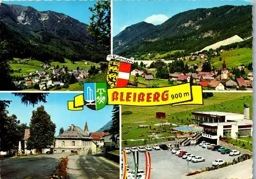 59497 - Kärnten - Bleiberg , bei Villach , Mehrbildkarte - gelaufen 1972