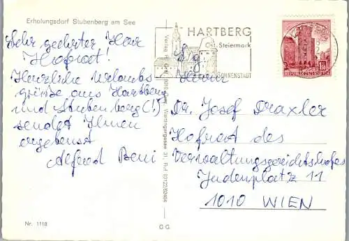 59499 - Steiermark - Stubenberg am See , Mehrbildkarte - gelaufen 1972