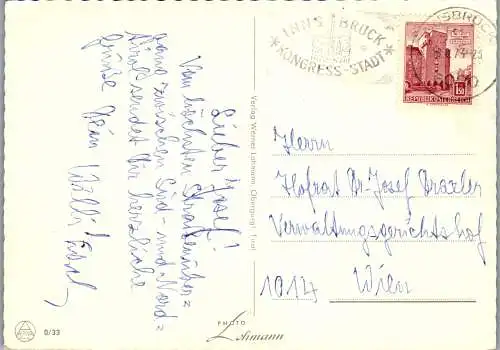 59501 - Tirol - Timmelsjoch , Hochalpenstraße , Dolomiten - gelaufen 1974