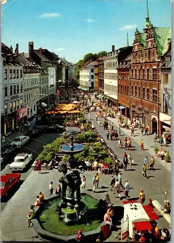 59505 - Dänemark - Kopenhagen , Amagertorv - gelaufen 1980