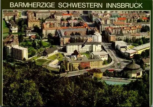 59511 - Tirol - Innsbruck , Barmherzige Schwestern , Panorama - gelaufen